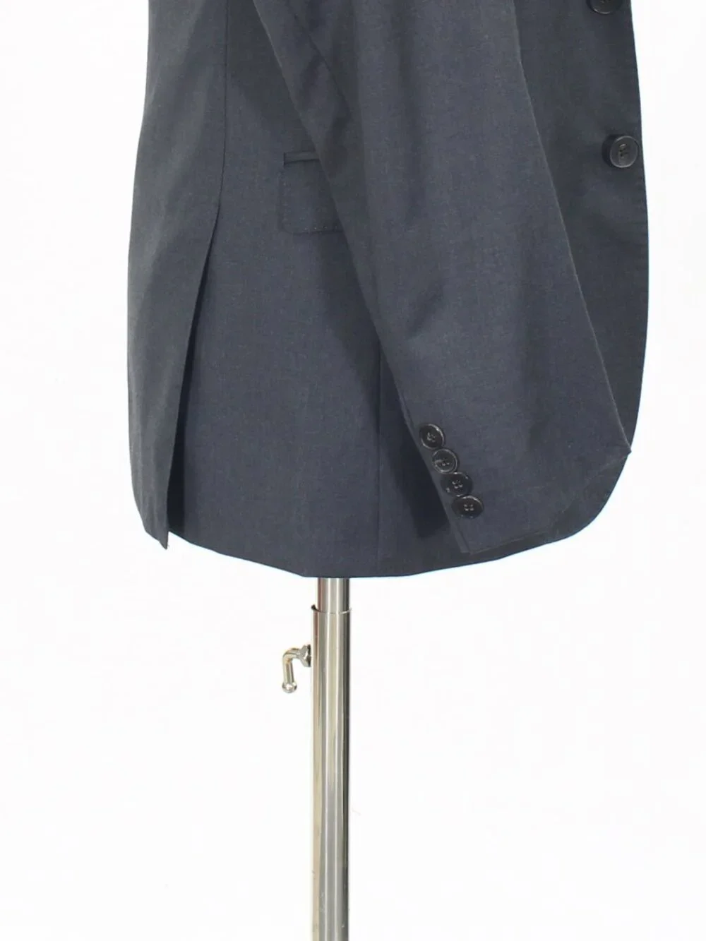 Hugo Boss 34R Gray Blazer Sport Coat Jacket 2-Button Solid Y434